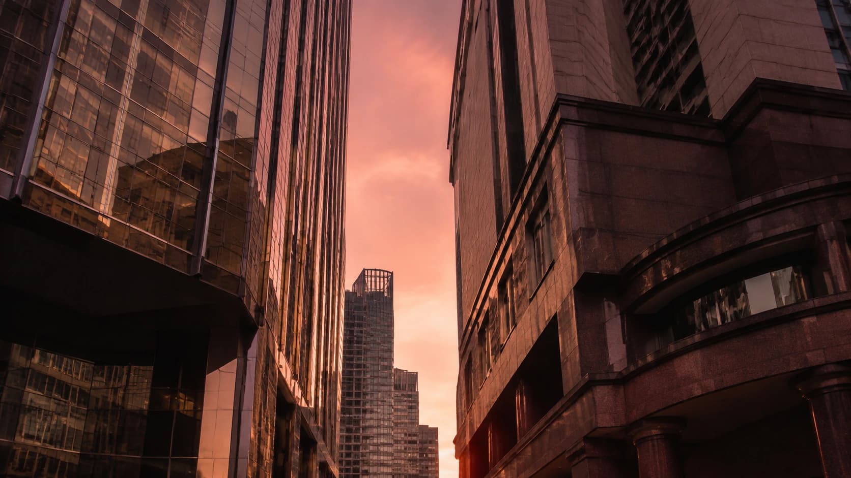 AI-generated editorial illustration of financial-district architecture; not a photograph of SCMP’s reporting