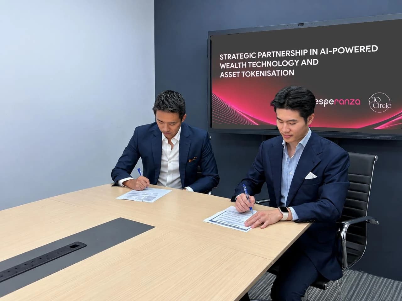 Enoch Chan and Tony Chang